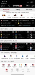 Best UK Betting Apps Spreadex Betting App Home Page