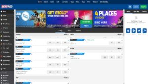 Betfred cash out page