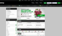 Betway Home Page UK Gallery