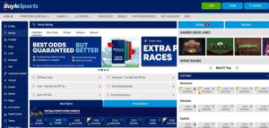 BoyleSports betting page