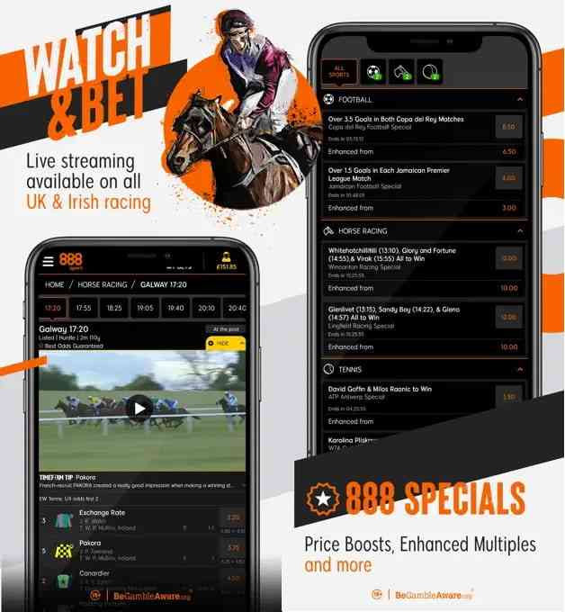 888sport horse racing betting app