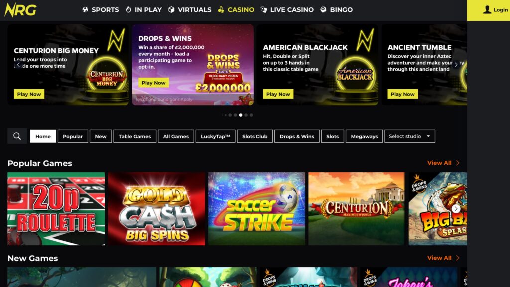 NRG casino