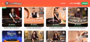 LeoVegas Review Casino Live