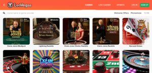 LeoVegas Review Casino Slots Tab